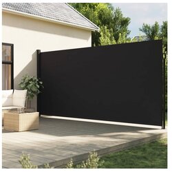 vidaXL Bočna tenda na uvlačenje crna 220 x 500 cm Cijene