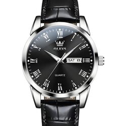 Olevs Muški Sat VT - 41426 - Crna / Srebrna Cene