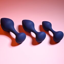 Playboy Pleasure Tail Trainer Navy Cene