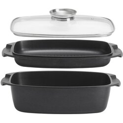 Gourmesto Bräter Black Line Schwarz Ca. 4,5 L Cene