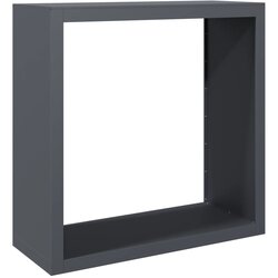 vidaXL Stalak za drva za ogrjev antracit 100x40x100 cm čelični Cijene