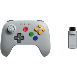 8BitDo 64 2.4G siv brezžični igralni plošček Cene
