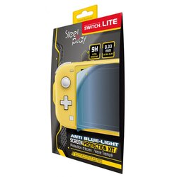 Steelplay Zaštitni set za Nintendo switch Lite konzolu guma i folija Protection kit, Svetlosivi Cene