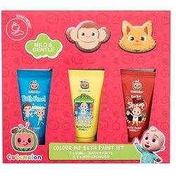 COCOMELON Colour Me Bath Paint Set dodatak za kupaonicu 50 ml za djecu Cene