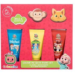 COCOMELON Colour Me Bath Paint Set kopalniški dodatek 50 ml za otroke Cene
