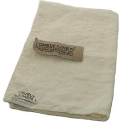 Lovely Linen kuhinjska krpa - Off-White Cene