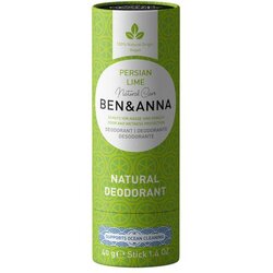 BEN & ANNA Papertube Natural Deo Stick - Persian Lime Cene