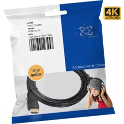 Zed Electronic HDMI 2.0 kabel, 4K, dolžina 3,0 m - HDMI-4K/3,0 Cene