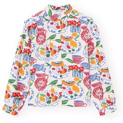 Compania Fantastica Srajce & Bluze COMPAÑIA FANTÁSTICA Shirt 11004 - Lush Večbarvna Cene