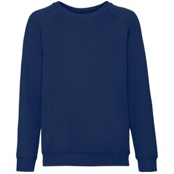 Fruit Of The Loom Granatowa bluza dziecięca Raglan Sweat Cene