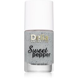 Delia Cosmetics Sweet Pepper Black Particles lak za nohte odtenek 01 Cloudy 11 ml Cene