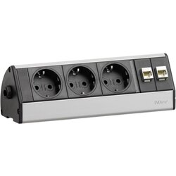 EVOline EVOLINER DOCK DESK DATA 3 VTIČNICE + 2 RJ45 za mrežni priključek 93004783 Schulte Elektrotechnik, (20641539) Cene