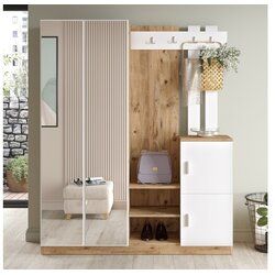 Hanah home Ormarić za hodnik Dd8-Aw, 147,2x179,7x37,5 cm, Hrast Cijene