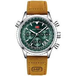 Mini Focus Ura OT-23892 - Rjava / Srebrna / Zelena Cene