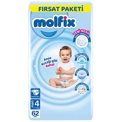 MOLFIX Pelene Maxi 4 (7-14kg) 62 kom Cene