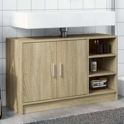 vidaXL ormarić za umivaonik boja hrasta sonome 90 x 29 x 55 cm drveni Cijene