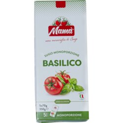 Mamà Sugo Monoporzione Basilico - enoporcijska omaka - 350 g Cene
