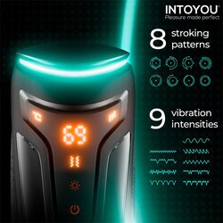 INTOYOU Conor Heated Thrusting & Vibrating Masturbator Cene