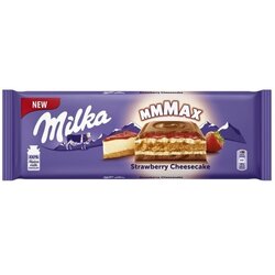 Milka mmmax strawberry cheescake čokolada 300g Cene