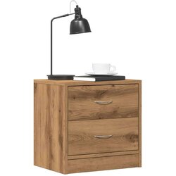 vidaXL Noćni ormarići 2 kom boja artisian hrasta 40x30x40 cm drveni Cijene
