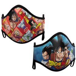 Dragon Ball paket od 2 različite dječje maske za lice, 6-9 god Cene