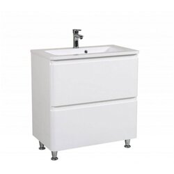Aqua rodos talna omarica z umivalnikom Akcent 80 AKC80TB(r), bela Cene