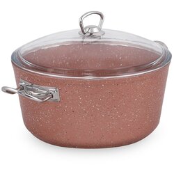 Güral Porselen Roza aluminijast lonec s pokrovom Güral Porselen Classic, ø 26 cm Cene