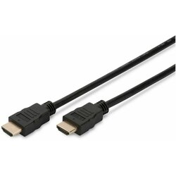 Assmann HS HDMI priključni kabel [1x HDMI-utikač <=> 1x HDMI-utikač] 2m, crn, AK Cene