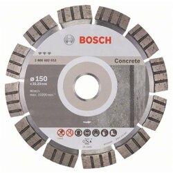 Bosch dijamantska rezna ploča best for concrete 2608602653, 150 x 22,23 x 2,4 x 12 mm Cene
