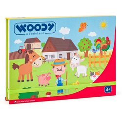 Woodyland Magnetna sestavljanka v škatli - Kmetija - Cene