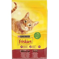 Purina friskies cat adult meso, piletina & povrce 10 kg hrana za mačke Cene