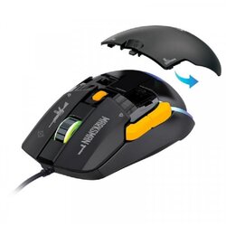 Yenkee YMS 3600BK Gaming miš, Pixart 3327, 12400 DPI, crni Cene