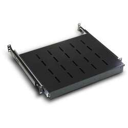 NaviaTec Keyboard Shelf for 900-1100mm cabinet (Black) Cene