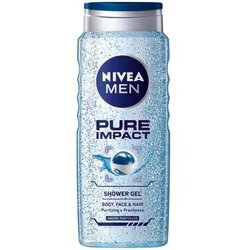 Nivea men pure impact gel za tuširanje za tijelo i kosu 500 ml za muškarce Cijene