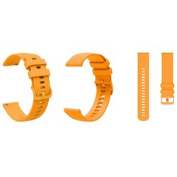 Chameleon Silikonski pašček 18 mm, Grip oranžen, za pametno uro Cene