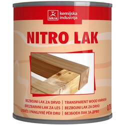 Iskra Brzosušivi lak Nitro bezbojni polumat 0,75 l Cene