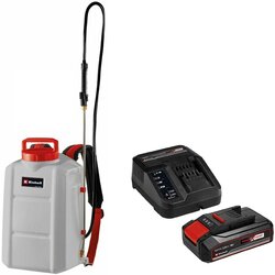 Einhell aku leđna prskalica + power-x-change 18V 4/0Ah punjač i baterija ge-ws 18/150 li - solo Cene