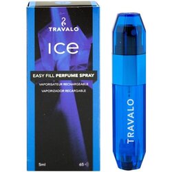 Travalo Perfume Pod Ice refillable perfume sprayer 5 ml plavi Cene