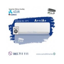 Azuri Naturalux AZI-WM50VA inverter klima uređaj 18 -25°C Cene