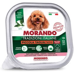 Morando Tradizioni Adult Mini Pate svinjetina, mrkva i mahune 150 g alu-pak Cene