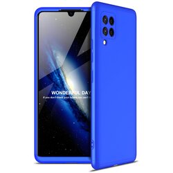GKK Zaštitna futrola 360 - Prednji i stražnji poklopac cijelog mobitela za Samsung Galaxy A42 5G - Plava Cene