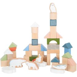 Legler Wooden Building Blocks Dino kocke iz lesa 12 m+ 20 kos Cene