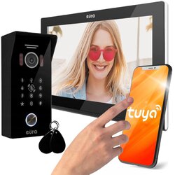 EURA WIDEODOMOFON VDP-99C5 czarny, WiFi, RFID, TUYA Cene