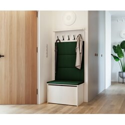 Kobi Furniture Omara za čevlje s sedežem in obešalnikom ANDY, (21960672) Cene