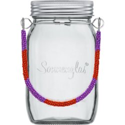 Sonnenglas Ročaj iz biserov ® - Solarna svetilka - Lilac/Orange Cene