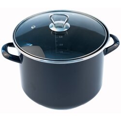 Fackelmann lonac+stakleni poklopac 24cm,emajl 7.5L Cene