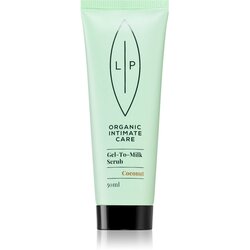 Lip Intimate Care Organic Intimate Care Gel To Milk Scrub nježni piling s kokosom 50 ml Cene