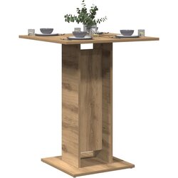 vidaXL stol za bistro artisan hrast 60x60x75 cm konstruirano drvo Cijene