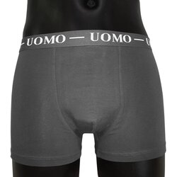 Uomo enobarvne moške boksarice siva Cene