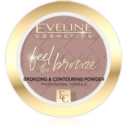Eveline Cosmetics Feel The Bronze bronz puder za konture odtenek 01 Milky Way 4 g Cene